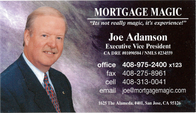 Business Card Joe Adamson